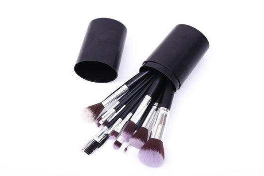 Set de 12 Brochas de Maquillaje Profesional con Estuche - Image 9