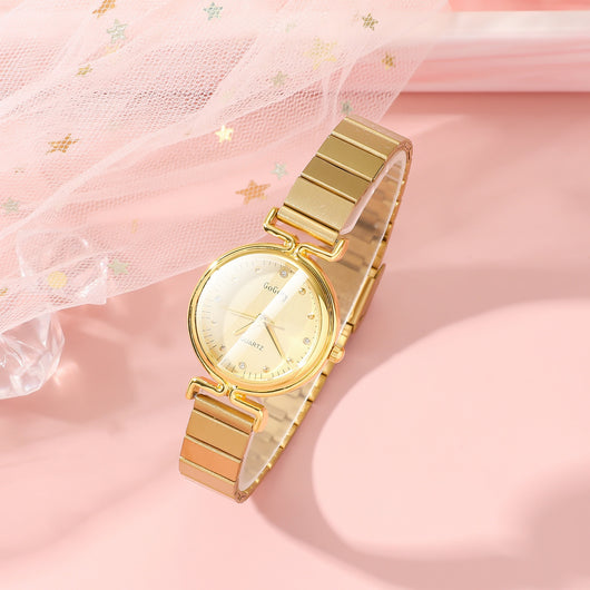Set Completo de Accesorios para Mujer: Reloj, Billetera y Lentes de Acero - Image 7
