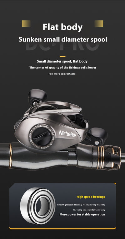 Carrete de Pesca Micro Goteo con Doble Freno - Image 22