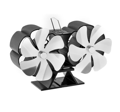 Ventilador Térmico de Chimenea Doble Cabezal 12 Aspas - Image 7