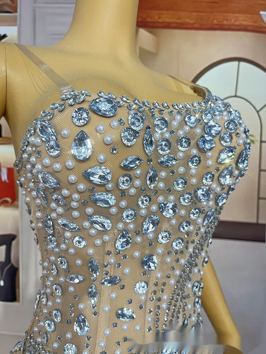 Vestido Asimétrico Diamante con Diseño Vanguardista - Image 13