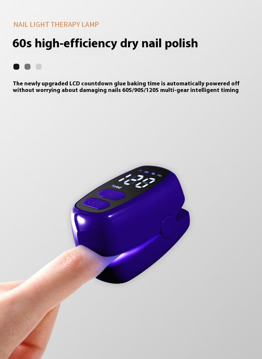 Lámpara UV Portátil Recargable para Diseño de Uñas - Image 12