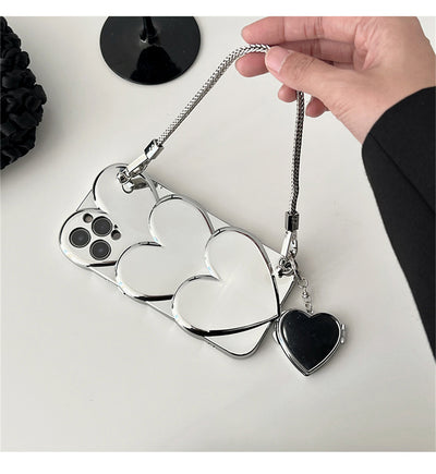 Funda Telefónica Cadena Amor Plateada Protección Avanzada - Image 7