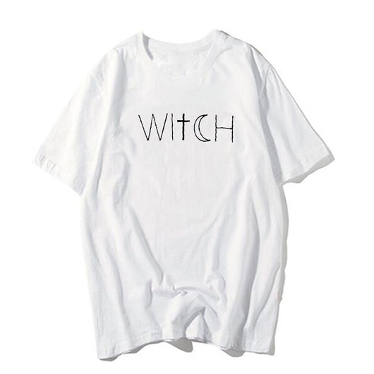 Camiseta casual con estampado brujeril - Image 7