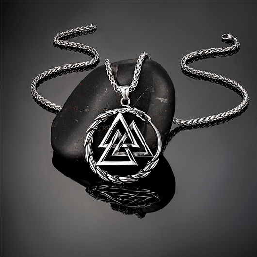 Collar Acero Inoxidable Vikingo Dragón Nórdico para Hombre - Image 17