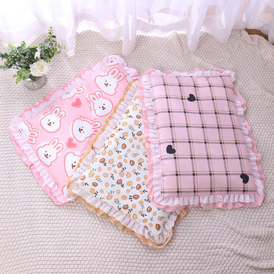 Cama Acolchada Tres Piezas para Gatos y Perros - Colchoneta de Algodón Premium - Image 5