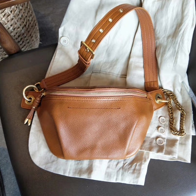 Bolso Bandolera de Cuero Genuino con Correa Ancha Ajustable - Image 7