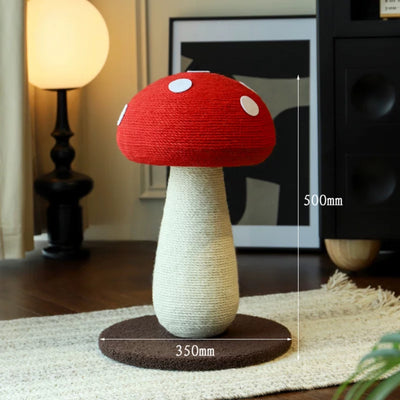 Árbol Rascador de Seta para Gatos con Tablero de Sisal sin Pelusa - Image 7