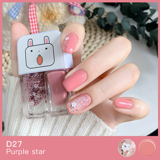 Set Dúo de Esmaltes de Uñas a Base de Agua - Acabado Brillante con Pelado y Desprendimiento Fácil - Image 17