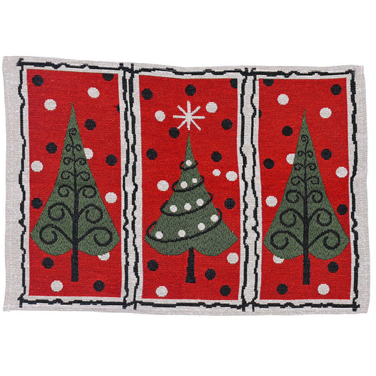 Manteles Individuales de Tela Tejida para Decoración Navideña - Image 14