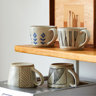 Taza Cerámica Retro Artesanal Estilo Instagramable - Image 10