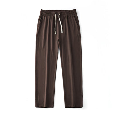 Pantalones Deportivos Rectos con Cordones para Hombre - Diseño Versátil - Image 15