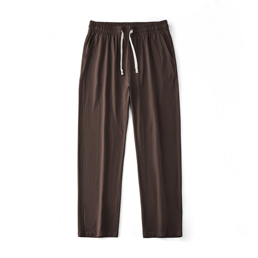 Pantalones Deportivos Rectos con Cordones para Hombre - Diseño Versátil - Image 15