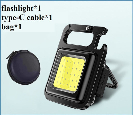 Linterna LED Recargable Compacta COB - Luz de Emergencia USB Portátil - Image 8
