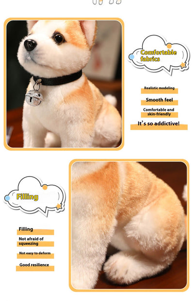 Peluche Perro Akita Realista - Juguete de Simulación Premium - Image 22