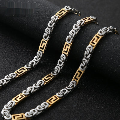 Pulsera de Acero Inoxidable y Titanio Tejida a Mano para Hombre - Image 7