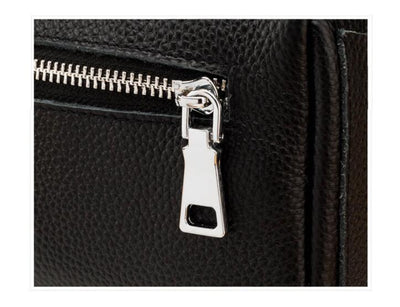 Bolso Mensajero de Cuero con Detalles en Contraste - Diseño Minimalista - Image 13