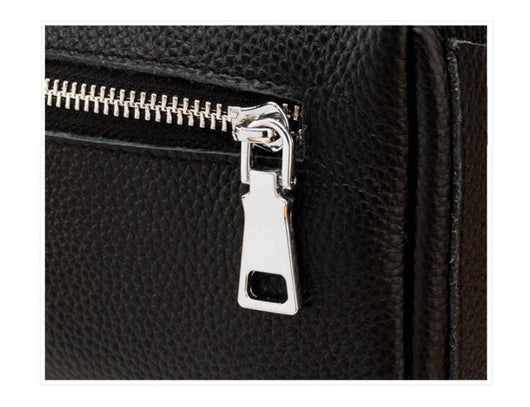 Bolso Mensajero de Cuero con Detalles en Contraste - Diseño Minimalista - Image 13