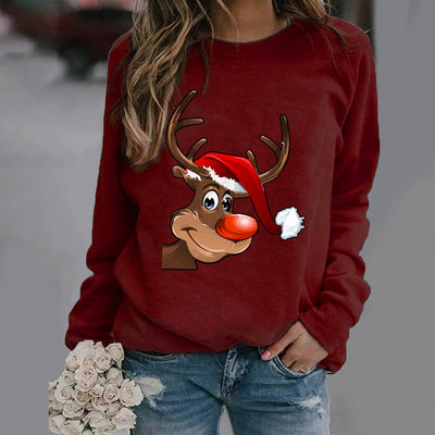 Suéter Navideño Estampado Cuello Redondo Manga Larga - Image 11