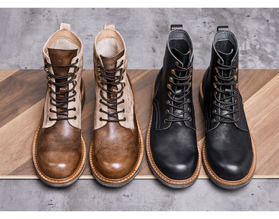 Botas Martin Retro Gruesas para Primavera y Otoño - Image 18