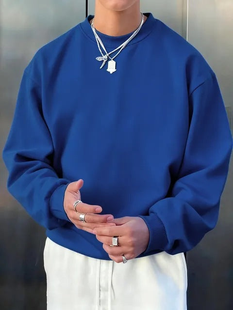 Suéter de Lana Merino para Hombre - Cuello Redondo Casual - Image 9