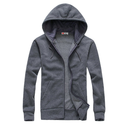 Sudadera con Capucha y Bolsillos de Cierre Combinado - Image 17