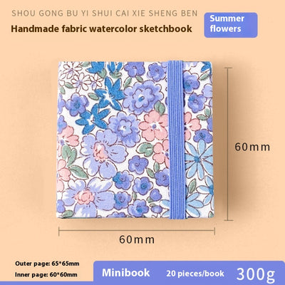 Cuaderno de Acuarela Portátil para Artistas - Formato Cuadrado - Image 6