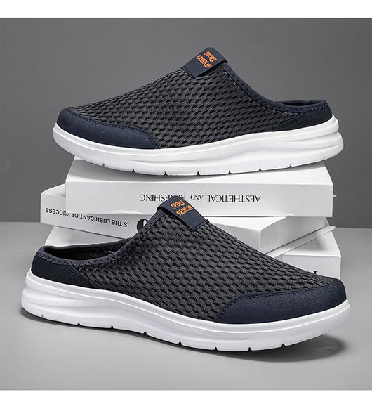 Zapatos Deportivos Transpirables con Malla Perforada para Hombre - Image 7