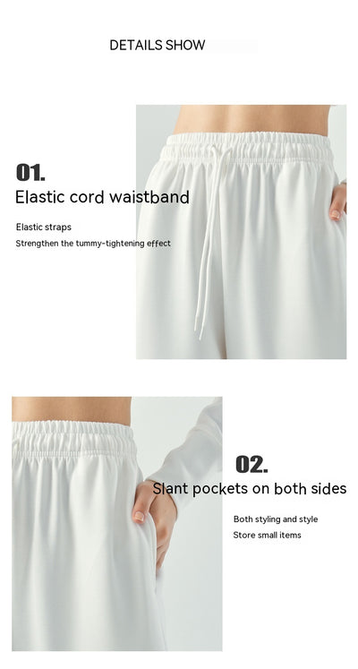 Pantalones Yoga Ancho Transpirable de Cintura Ajustable - Secado Rápido - Image 14
