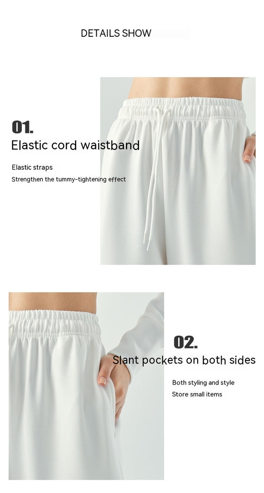 Pantalones Yoga Ancho Transpirable de Cintura Ajustable - Secado Rápido - Image 14