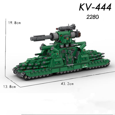 Bloques de Construcción Compatibles Tanque KV-99/KV-44 - Set MOC para Coleccionistas - Image 13
