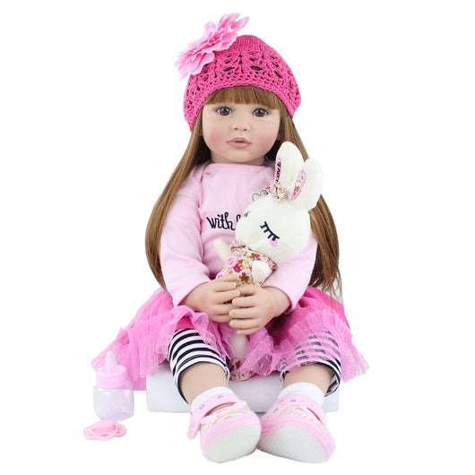 Muñeca Bebé Princesa de 60cm con Cabello Creciente - Image 12
