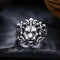 Anillo Vintage Cabeza de León Agresivo