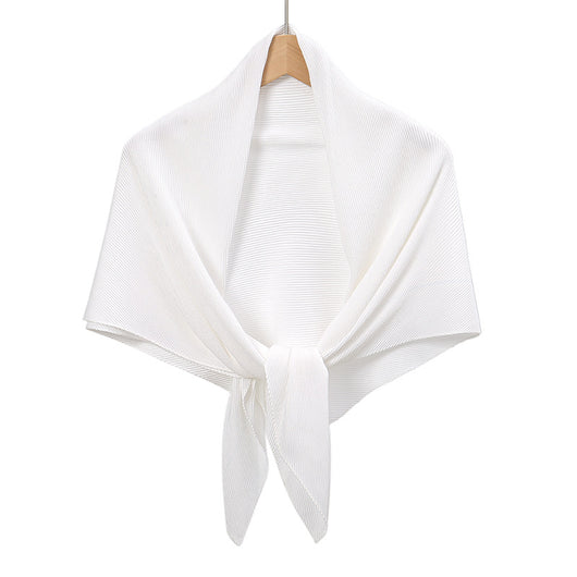 Pañoleta de Satén Efecto Arrugado - Accesorio Versátil de Moda - Image 33
