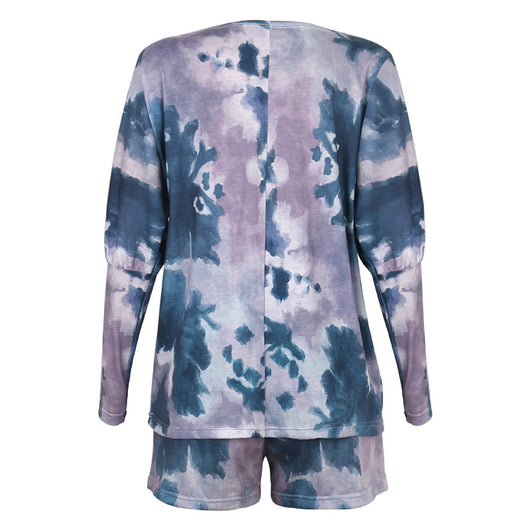 Blazer Tie-Dye Manga Larga Oversize Casual - Image 7