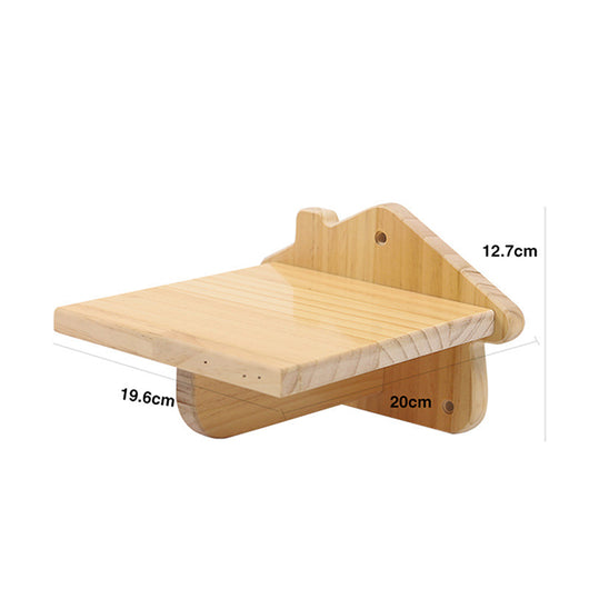 Árbol Rascador de Madera de Pino para Gatos - Sistema Modular de Pared - Image 9