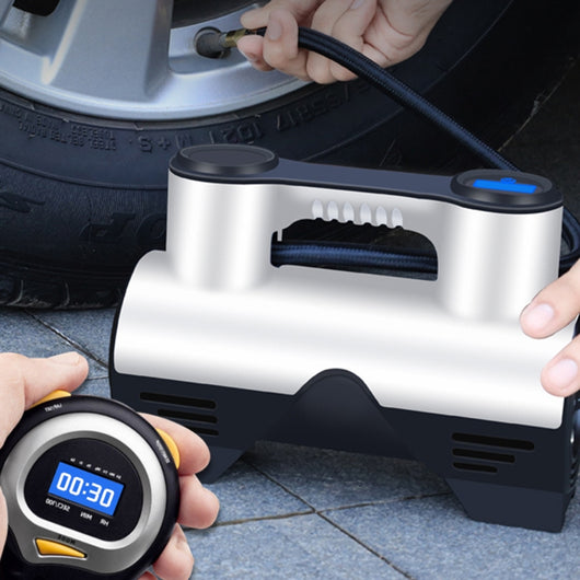 Compresor de Aire Eléctrico 12V Portátil de Alta Potencia para Vehículos - Image 11