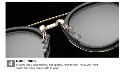 Gafas de Sol Espejo Dual con Funda - Unisex Vintage y Moderno - Image 14