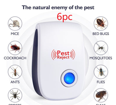 Repelente Ultrasónico Electrónico para Mosquitos y Plagas - Seguro para Niños - Image 7