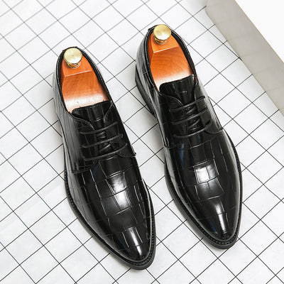 Zapatos de Cuero Puntiagudos Talla Grande para Hombre - Estilo Moderno - Image 6