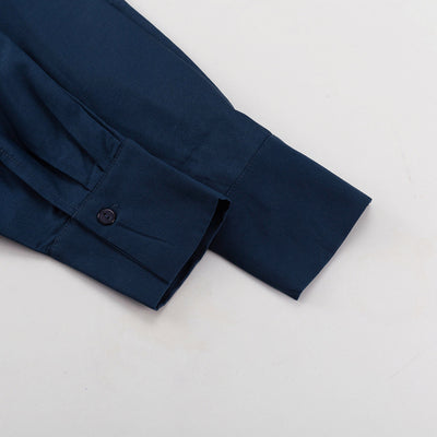 Conjunto de Dos Piezas: Camisa Suelta con Cuello Mao y Pantalón Ancho - Image 25