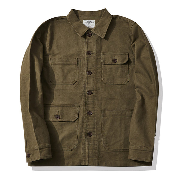 Chaqueta de Trabajo Francesa Multipocket para Hombre
