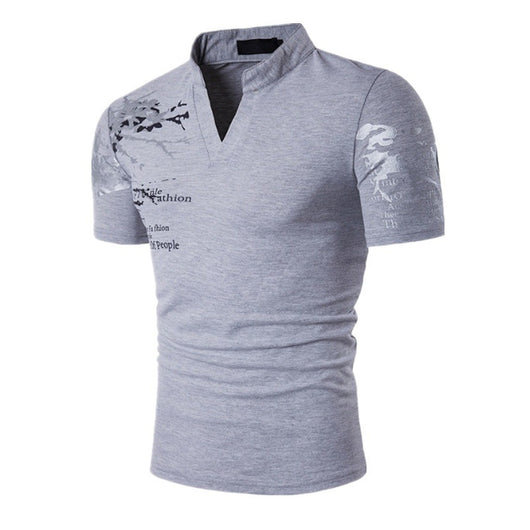 Playera Casual para Hombre con Estampado de Letras - Image 10