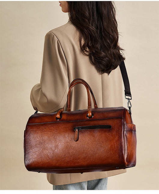 Bolsa de Cuero Premium Hecha a Mano Estilo Retro Gran Capacidad - Image 9