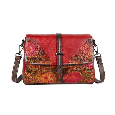 Bolso de Cuero Genuino para Mujer con Bandolera Diagonal - Image 10