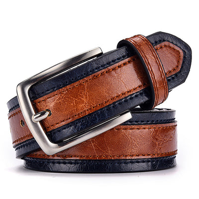 Cinturón Casual para Hombre con Juego de Colores - Image 5
