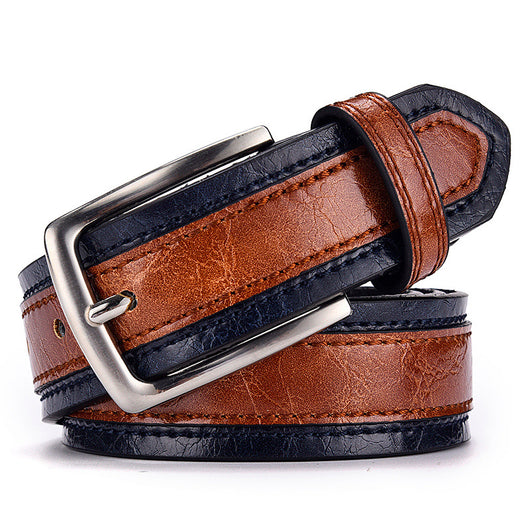 Cinturón Casual para Hombre con Juego de Colores - Image 5