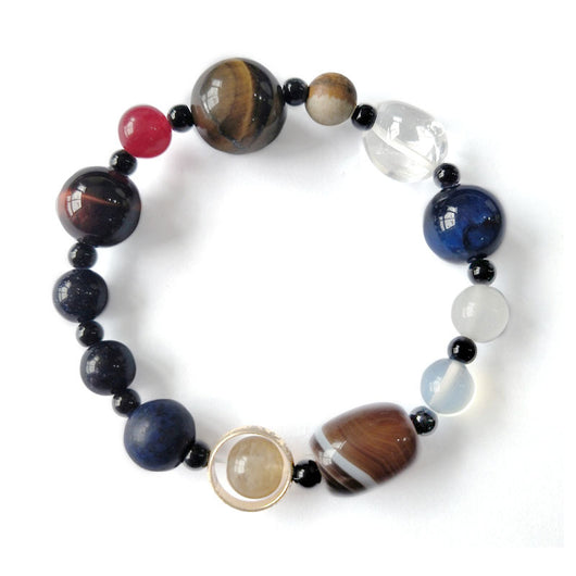Pulsera del Sistema Solar con Piedras Naturales - Chakras y Energía Cósmica - Image 11
