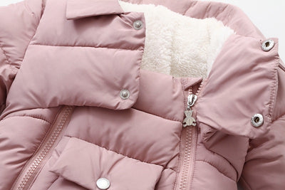 Mameluco Acolchado de Algodón para Bebé - Traje Grueso para Gatear - Image 9