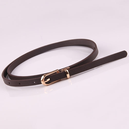 Cinturón Fino para Dama con Hebilla Pin - Versátil y Elegante - Image 9